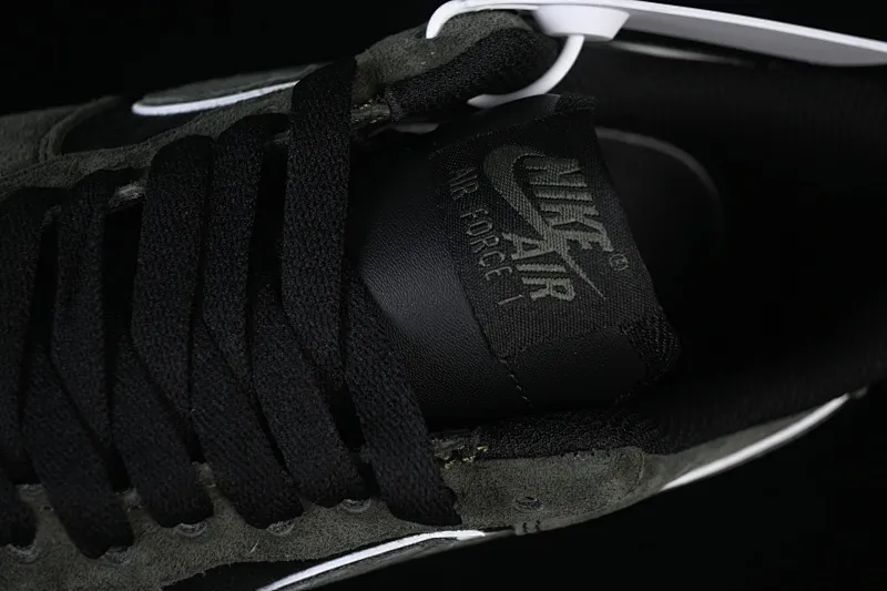 All Categories Nk Air Force 1 Air Force Series Nk Air Force 1 Low Air Force Low Nike Air Force 1'07 Low Army Green Black Autumn and Winter Suede Air Force One Low Casual Sneakers ZH0316-132